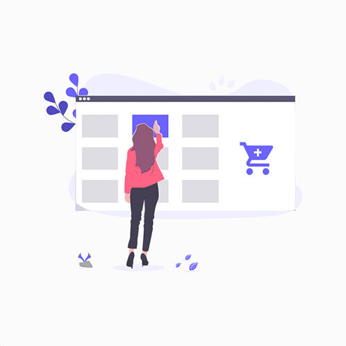 Add to Cart Illustration