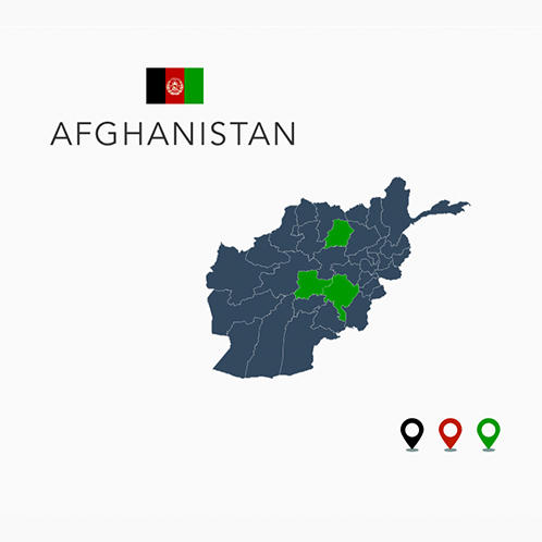 Afganistan Map