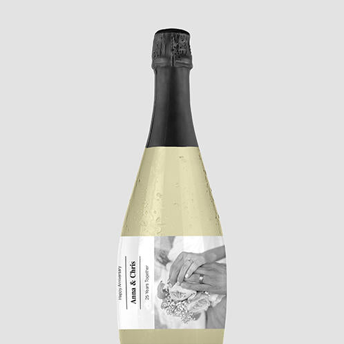Anniversary Champagne Label