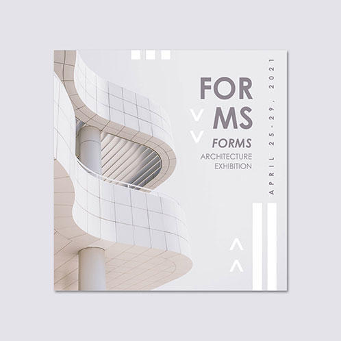 Architecture Exhibition Social Media Post