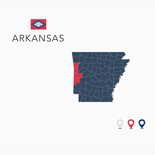 Arkansas Map