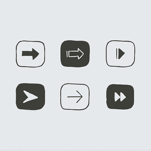 Arrows Buttons Doodles