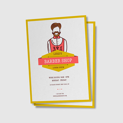 Barber Shop Flyer