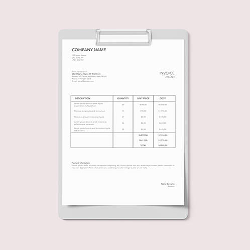 Basic Invoice 01