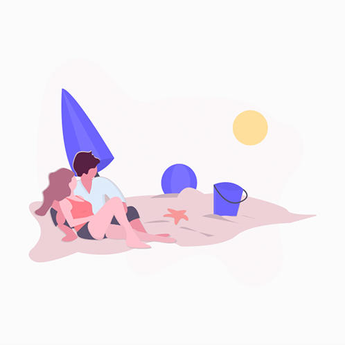 Beach Illustration