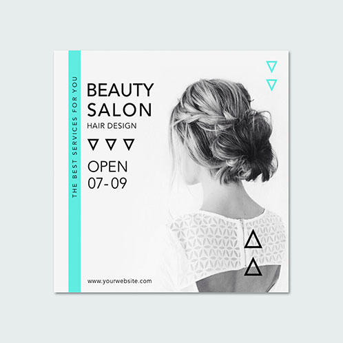 Beauty Salon Social Media Post