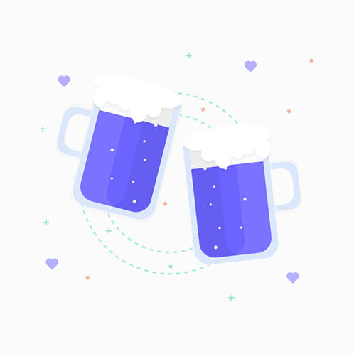 Beer Celebration Illustration