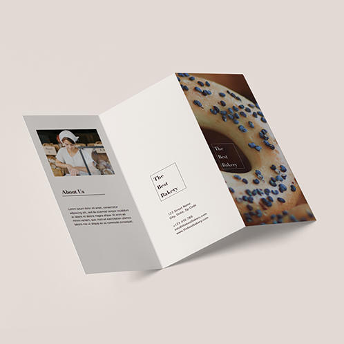 Best Bakery Brochure