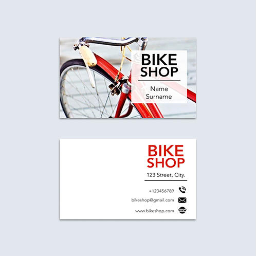 Bike Shop Business Card