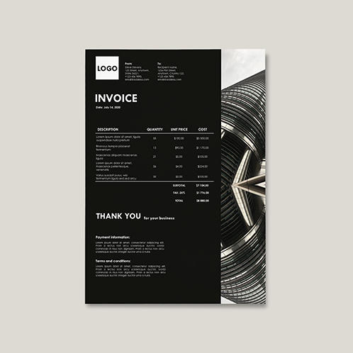 Black Invoice