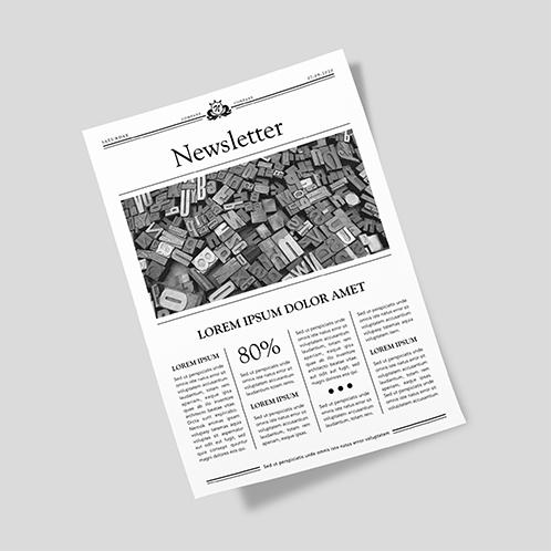 Black & White Newsletter