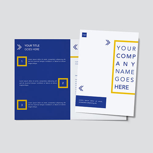 Blue Company Brochure