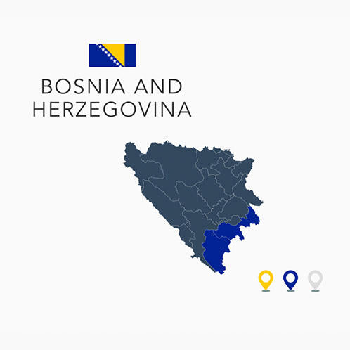 Bosnia and Herzegovina Map