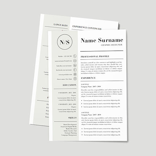 Calm Resume
