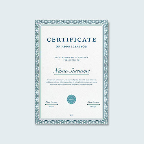 Casual Certificate
