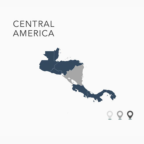 Central America Map