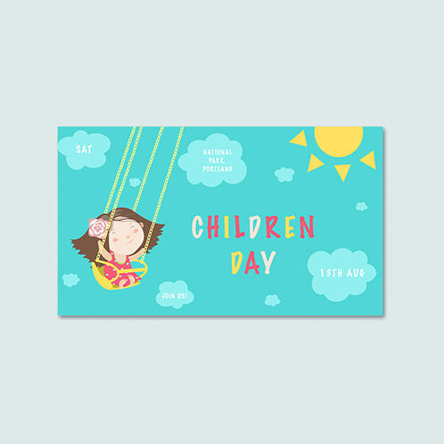 Children Day Facebook Cover
