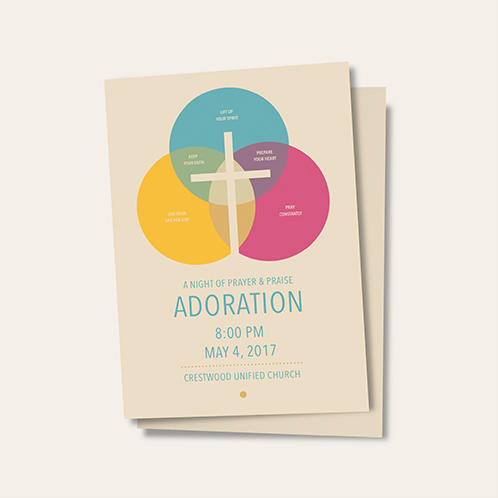 Church Adoration Flyer