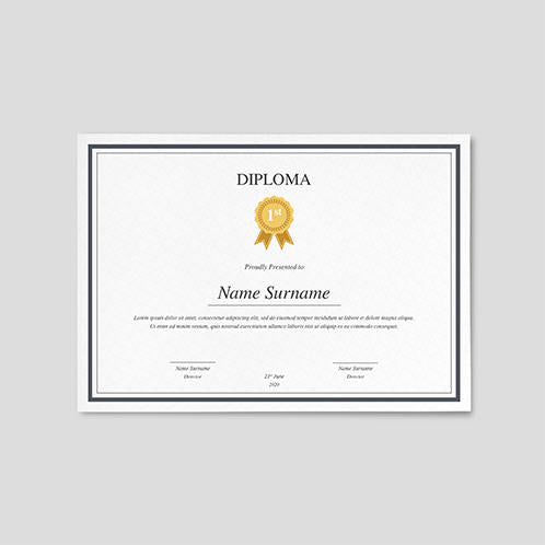Classic Achievement and Diploma