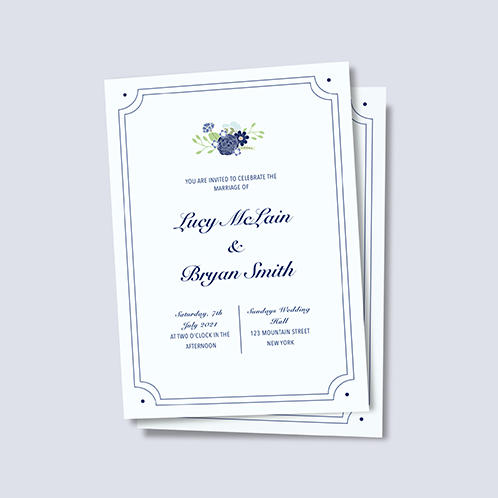 Classic Wedding Invitation