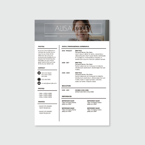 Clean and Elegant Resume