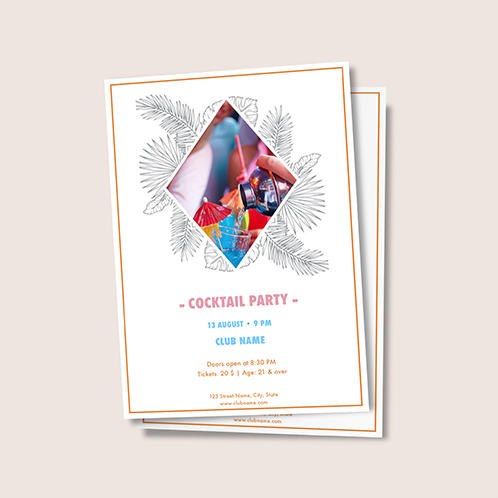 Cocktail Party Flyer