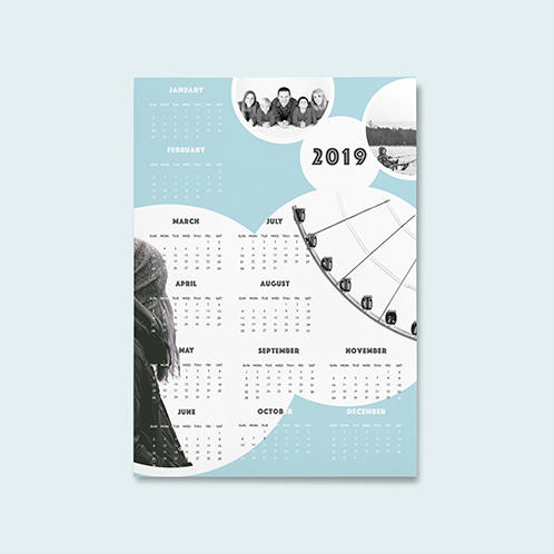 Creative Yearly Calendar