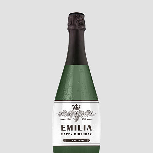 Crown Champagne Label