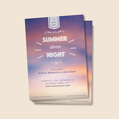 Dance Night Flyer
