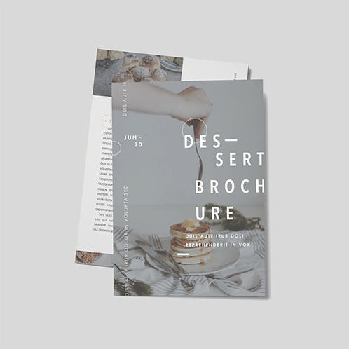 Dessert Brochure