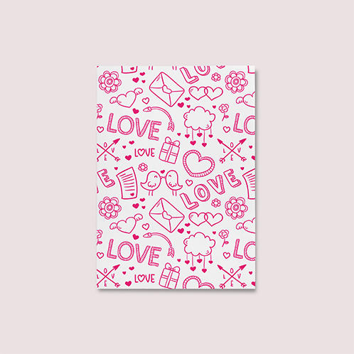 Doodles Valentines Card
