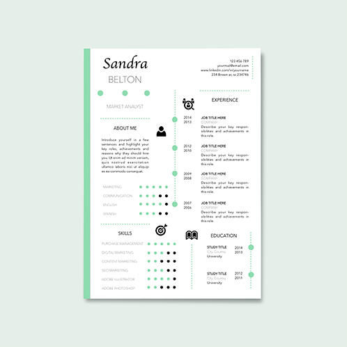 Dots Resume