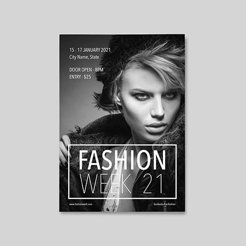 Fashion Week Flyer