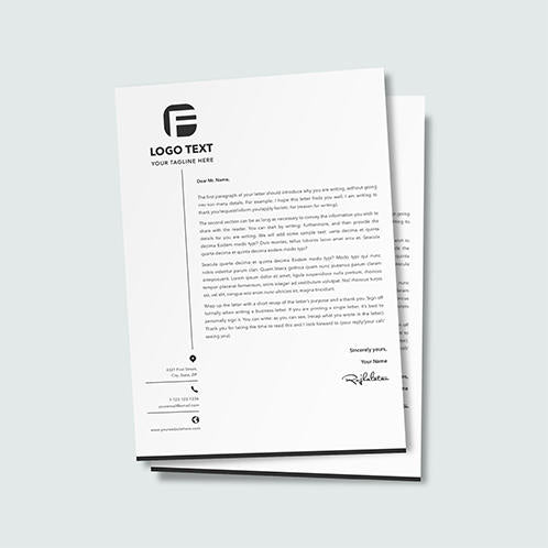 Financial Letterhead