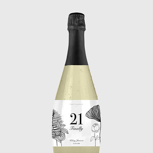 Floral Champagne
