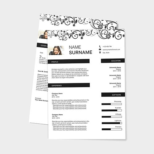 Floral Resume