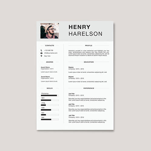 Fog Gray Resume