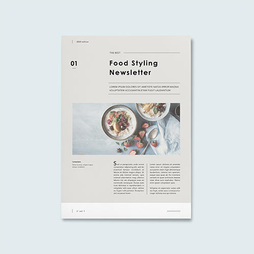 Food Styling Newsletter