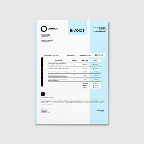 Fresh Invoice