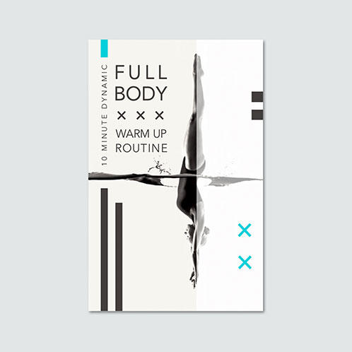 Full Body Warm Up Pinterest Post