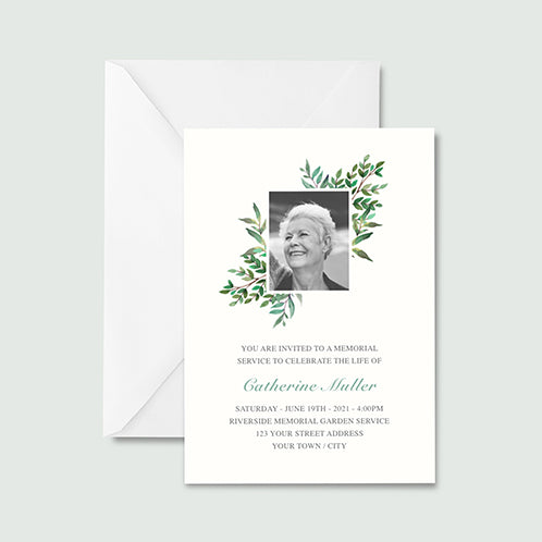 Funeral Invitation