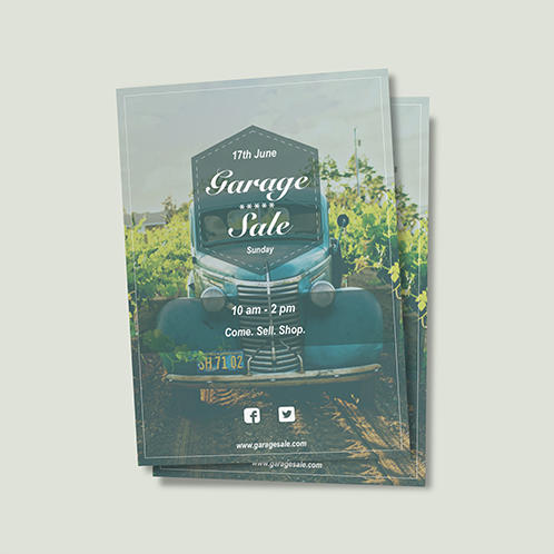 Garage Sale Flyer
