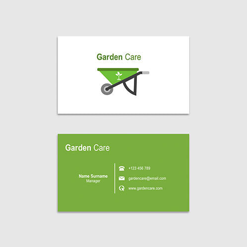 Garden Care Business Card