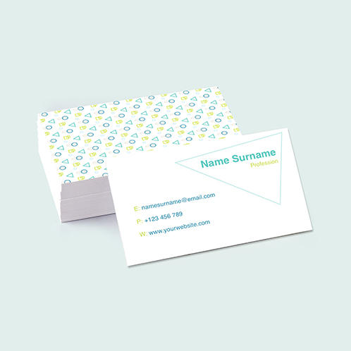 Geometric Pattern Business Card