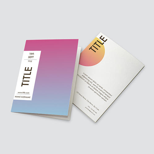 Gradient Brochure