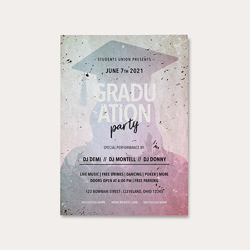 Graduation Party Flyer