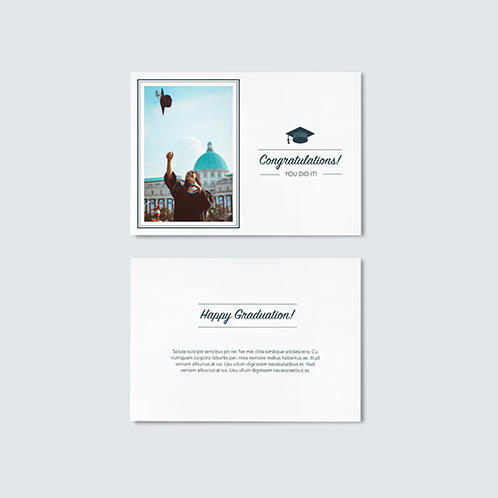 Graduation Photo Card
