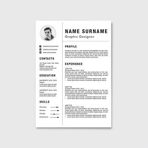 Graphic Designer Resume