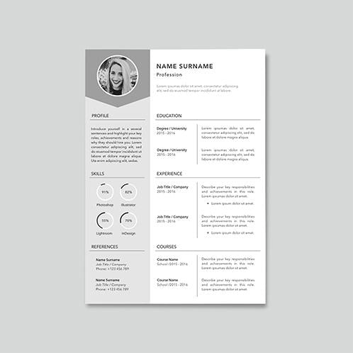 Grey Resume