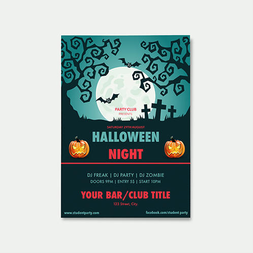 Halloween Night Flyer